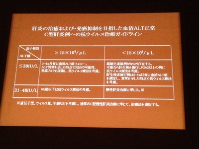 2012年C型慢性肝炎治療ガイドライン10